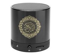 Fdit Haut-Parleur Numérique pour Lire Le Coran, 15 Récitations, 19 Langues de Traduction, Télécommande sans Fil, Haut-parleurs HD 5 W, Lecteur MP3, Radio FM, Enregistrement et Boussole.