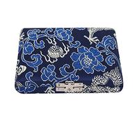 Fdit Hautbois Recouvert de Serviette Seid -schilfhalter, Conception de Créneaux, Protection Stable, Rouge, Idéal pour Les Accessoires de Hautbois (Blue)