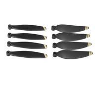 Fdit Hélice de Drone de Remplacement, Puissance Stable, Accessoires de Vol Silencieux Adaptés pour Mini 2, Facile à Installer et à Retirer, Matériel PC de Haute qualité (Décor doré)