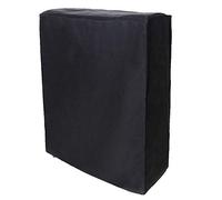 Fdit Housse de Meuble, Housse de lit Pliante Noire Housse de lit Portable Housse de Protection Anti-poussière pour intérieur extérieur(85 * 33 * 107cm)