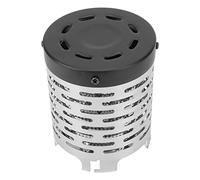 Fdit Housse de Réchaud de Camping, Mini Réchaud de Camping Portable en Acier Inoxydable, Accessoires avec Poignée pour un Déplacement Facile, pour L'automne et L'hiver