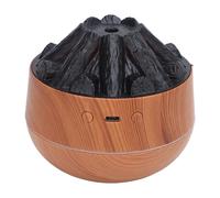 Fdit Humidificateur D'incendie de 300 Ml, Diffuseur de Flamme de Bureau Silencieux, Pratique et Facile à Utiliser, pour la Décoration de la Maison et les Environnements de Bureau, Matériau ABS