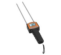 Fdit Humidimètre avec écran LCD rétroéclairé à 4 Chiffres, Lecture Instantanée Portable pour Tester l'humidité des Grains avec Compensation Automatique de la Température, Surveiller