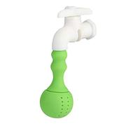 Fdit Infuseur à thé en Forme de Robinet en Silicone Vert 2 Pièces Filtre à Passoire à thé Réutilisable avec Conception à Baïonnette pour le Brassage du à la Maison et au Bureau