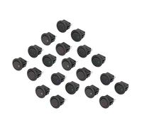 Fdit Interrupteur à Bascule Rond 20pcs 12v LED Leght 3 Broches 2 Transition de Niveau SPST Blue Vert Jaune Rouge KCD1 ACCESSOIRES DU BOAU AUTOMATIQUE