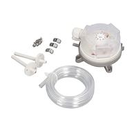 Fdit Interrupteur différentiel de pression haute précision étanche pour la ventilation de chauffage HVAC 50-500 Pa Matériau ABS pour l'aérospatiale, convient pour la médecine