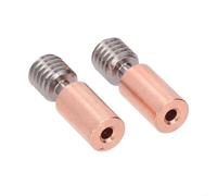 Fdit Isolation Thermique Thermique Supérieure de la Pause de Chaleur pour K1 K1 ENDER3 V3 Ke 3 S1 Maximum, Améliore la Précision et l'efficacité, M6 X 19 Mm, 2 Pauses Bimétalliques pour les Cultures