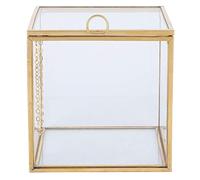 Fdit Jardinière en Verre Conteneur de Plantes Irrégulière Polyèdre Géométrique Verre Terrarium Plantes Succulentes Conteneur Paysage Décoration