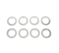 Fdit Jeu de Rondelles de Broche de Remplacement de Roue de Remorque, Forte compatibilité avec EZ Fits Lube, Essieux de 2000 à 7000 LB, Paquet de 8