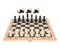 Fdit Jeu de société Interactif de Jeu de Backgammon de Dames D'échecs Portables 3 en 1 pour Rassembler des Amis (M)