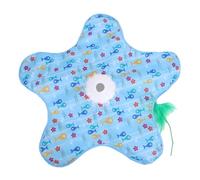 Fdit Jouet Cache-Cache Rechargeable pour Chat, Baguette Mobile Automatique avec Sons d'oiseaux pour Animaux de Compagnie D'intérieur, Artiste à Vitesse Réglable avec Capteur de