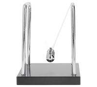 Fdit Jouet de Boule de Pendule D'équilibre en Métal de Science de Physique, Ornement de Bureau éducatif de Soulagement de Stress pour des Enfants et des Adultes, Base de Fer