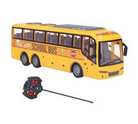 Fdit Jouet de Bus RC, Bus télécommandé avec Conception et Lumières Simulées pour Enfants de 3 Ans et Plus, Véhicule de Jeu de Rôle éducatif pour Cadeaux d'anniversaire