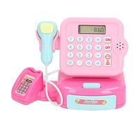 Fdit Jouet de Caisse Enregistreuse, Apprentissage Interactif, Boutique électronique pour Enfants, Jouet de Jeu de Rôle pour Enfants, Matériau et Design Sûrs, d'anniversaire Idéal pour Les 3 Ans et