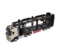 Fdit Jouet de Voiture de Transport pour Enfants, Camion élégant à Double Couche, Véhicule Musical Léger pour Garçons, Finition Soignée pour Un Temps de Jeu Créatif, Matériau en Alliage, Pile Bouton