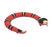 Fdit Jouet Interactif pour Chat, Serpent électronique à Détection Intelligente avec Langue Mobile et Yeux Clignotants pour L'entraînement à L'évitement des Obstacles, Accessoire