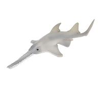 Fdit Jouet Poisson-scie en Plastique Réaliste pour Enfants, Modèle d'animal Marin pour L'apprentissage, Figurines de Créatures Marines 3D pour Enfants de Plus de 3 Ans