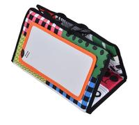 Fdit Jouet Portatif de bébé de Miroir Noir Blanc à Contraste élevé avec Le Film Protecteur pour la Stimulation Visuelle et Le Développement du Cerveau (Jouet Pendentif Miroir Amusant)