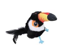 Fdit Jouet pour Chat Oiseau Gazouillant, Jouet d'exercice Interactif pour Chat, Fournitures de Chaton Activées par Contact électrique avec Herbe à pour Jeu Félin en Intérieur (Détection des