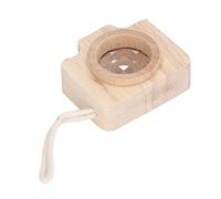 Fdit Jouet Unique pour Enfants de Style Appareil Photo à Objectif Prisme pour Une Vision Intéressante, Effet œil d'abeille, Jouet Portable pour Apprendre en Jouant (Couleur du Bois)