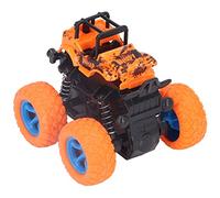 Fdit Jouet Véhicule Inertiel, Facile à Utiliser, Simulation de Rotation à 360°, Modélisation, adapté aux 3 Ans et Plus (Orange)