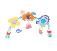 Fdit Jouets de Couffin à Arc Réglable, Conception Polyvalente, Jouet Apaisant pour Siège de Voiture de bébé, Utilisation de Poussette