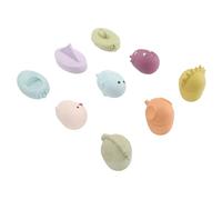 Fdit Jouets Interactifs de Baignoire pour bébé, Pulvérisation d'eau, 9 Pièces, Reconnaissance des Formes d'animaux de Mer, Jouets de Bain éducatifs pour Nourrissons