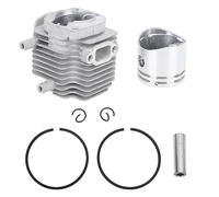 Fdit Kit Cylindre-Piston de 32,2 Mm, Pièces de Rechange en Alliage D'aluminium pour -Herbe GT22 GES SRM22, avec Performances Moteur Améliorées