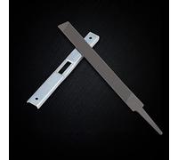 Fdit Kit D'affûtage de Tronçonneuse, Lime Plate avec Jauge de Profondeur pour L'affûtage de Chaîne de Scie, Outil en Acier pour Les Types de Tronçonneuses, Travaux Forestiers