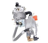 Fdit Kit de Carburateur de Remplacement pour Moteur GX160 2KW 168F, avec des Performances Stables et Une Installation Facile, Outil de Jardinage de Pièces de Tronçonneuse