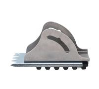 Fdit Kit de Chaussures de sécurité échelle, Conception Antidérapante en Acier de qualité Supérieure, Facile à Installer pour Entrepôt 5,5x2,1 Pouces pour les Chantiers de Construction