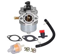 Fdit Kit de Joint de Carburateur, Kit de Remplacement pour Tronçonneuse avec Filtre à Carburant, Tuyau d'alimentation et Outil de Jardin pour Moteur AUC11726s AM134108