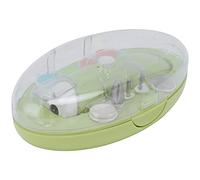 Fdit Kit de Lime à Ongles électrique pour bébé, Coupe-ongles Sûr et Rapide pour Enfants, Outil de Manucure Rechargeable pour Bébés âgés de 0 à 3 Ans, 6 Contacts Interchangeables (YELLOW)