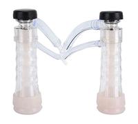 Fdit Kit de Machine à Traire pour Mouton et Chèvre, avec Doublures de Traite en ABS de qualité Alimentaire, pour Système de Salle de Traite Mobile, 18.1oz, 8.1x11.7x2.3in