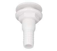 Fdit Kit de Montage de Pompe de Cale avec Tuyau en PVC de 6 Pieds, Connecteur Traversant de Coque en Acier Inoxydable de qualité Marine et Pinces pour L'installation du Système de