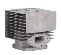 Fdit Kit de Piston de Cylindre de 46 Mm, Ensemble de Pistons de Cylindre en Fer et en Aluminium de Haute dureté avec 4203 020 1201 pour Tronçonneuse BR400 BR420 BR380 SR420