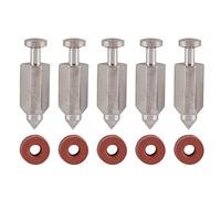 Fdit Kit de Réparation de Joint de Siège D'aiguille de Carburateur 5 Pièces pour Remplacement de Tondeuse à Gazon 398188