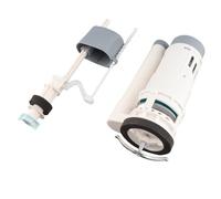 Fdit Kit de Réparation de Toilettes Universel, Robinet de Chasse D'eau Réglable et Robinet de Remplissage avec Matériau en Polypropylène ABS, pour Réservoir de Toilettes Profondeur