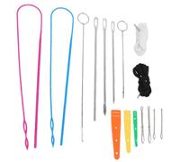 Fdit Kit de Retourneur de Boucle, Outils de Couture pour Enfileur de Cordon