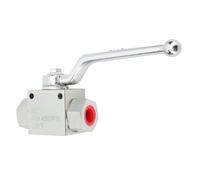 Fdit Kit de Robinet à Bille en Acier Inoxydable pour Nettoyeur Haute Pression, avec Contrôle Facile du Débit d'eau, Parfait pour Un Usage Commercial (3/8po)