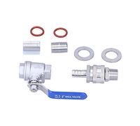Fdit Kit de Valve sans Soudure pour Bouilloire en Acier Inoxydable,