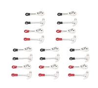 Fdit Kit d'entretien de Simulation Miniature D'outils de Réparation de Maison de Poupée 20 Pièces, Ensemble de Mini-clés et Marteaux à L'échelle 1:12 pour la Décoration et