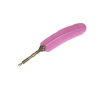 Fdit Kits de Calligraphie pour Adultes, Ensemble de Stylos de Calligraphie avec Pointe Plate de 1 à 5 Mm, Coffret Cadeau avec Motifs Sculptés Exquis, Stylo Plume en Acier Inoxydable (PINK)