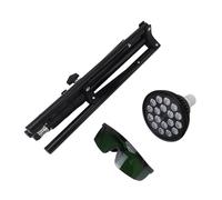 Fdit Lampe de Bronzage à Lumière Bleue, Longueur D'onde 460 Nm, Appareil de Bronzage LED 54 W avec Trépied Réglable de 38,5 à 78,7 Pouces, pour le du Corps et du Visage avec (Prise UE)