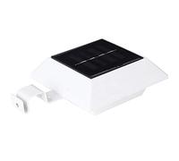 Fdit Lampe de gouttière de sécurité de Jardin de lumière de clôture Solaire extérieure de 6 LED pour la Cour de Jardin de Patio