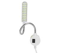 Fdit Lampe de Machine à Coudre 30 LED, Lampe de Travail à Col de Cygne avec Base Magnétique et Interrupteur Marche/arrêt pour les Tâches de Couture de Précision