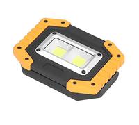 Fdit Lampe de Travail COB Rechargeable par USB, 2 LED COB, Lampe D'urgence Portable Haute luminosité avec Support Rotatif à 180°, pour L'entretien Automobile, le Camping, les