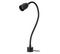 Fdit Lampe de Travail LED à Col de Cygne Flexible, Haute luminosité, Base Magnétique, éclairage Industriel pour Machine à Coudre en Aluminium (Prise UE)