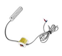 Fdit Lampe de Travail LED à Col de Cygne pour Machine à Coudre, Lumière Flexible et Flexible avec Base Magnétique pour Machine à Coudre, Perceuse, Tour de Presse (plastique 5)