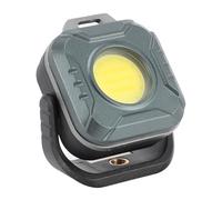 Fdit Lampe de Travail LED Magnétique Rechargeable Portable pour L'entretien du Camping-car, Résistante à L'eau IPX5 pour la Pêche, éclairage de Secours, ABS Rouge 500 Lm